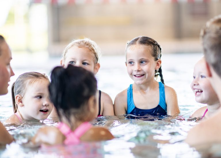 Taking A Swimming Class