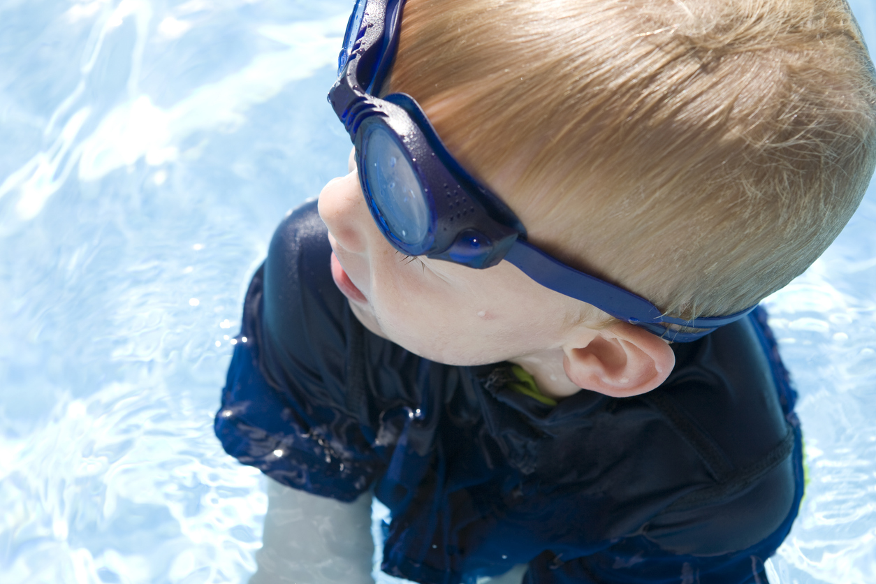 Boy In The Pool